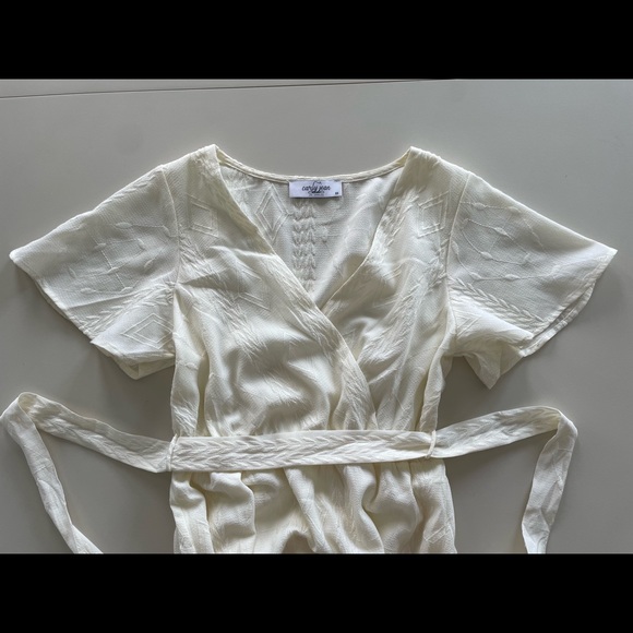 Cream coloured CJLA Camden Dress - Picture 2 of 6